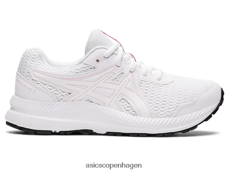 Asics kæmpe 7 klasse skole hvid/knap rosenrød Z206F64472