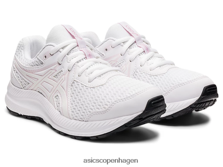Asics kæmpe 7 klasse skole hvid/knap rosenrød Z206F64472