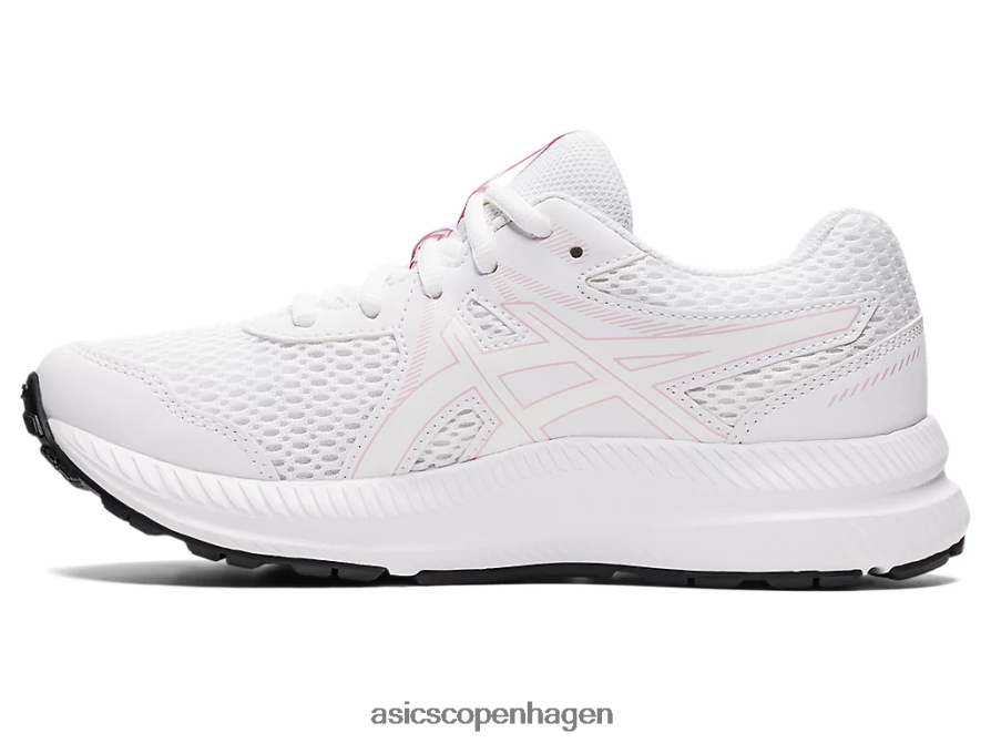Asics kæmpe 7 klasse skole hvid/knap rosenrød Z206F64472
