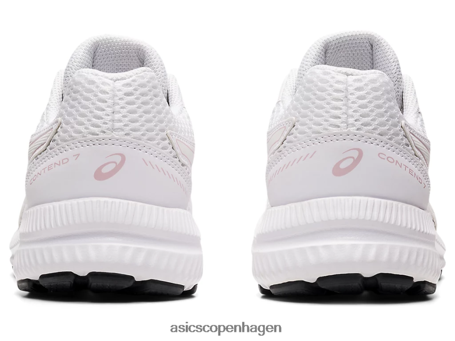 Asics kæmpe 7 klasse skole hvid/knap rosenrød Z206F64472