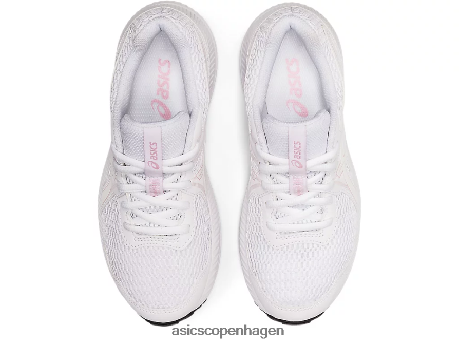 Asics kæmpe 7 klasse skole hvid/knap rosenrød Z206F64472