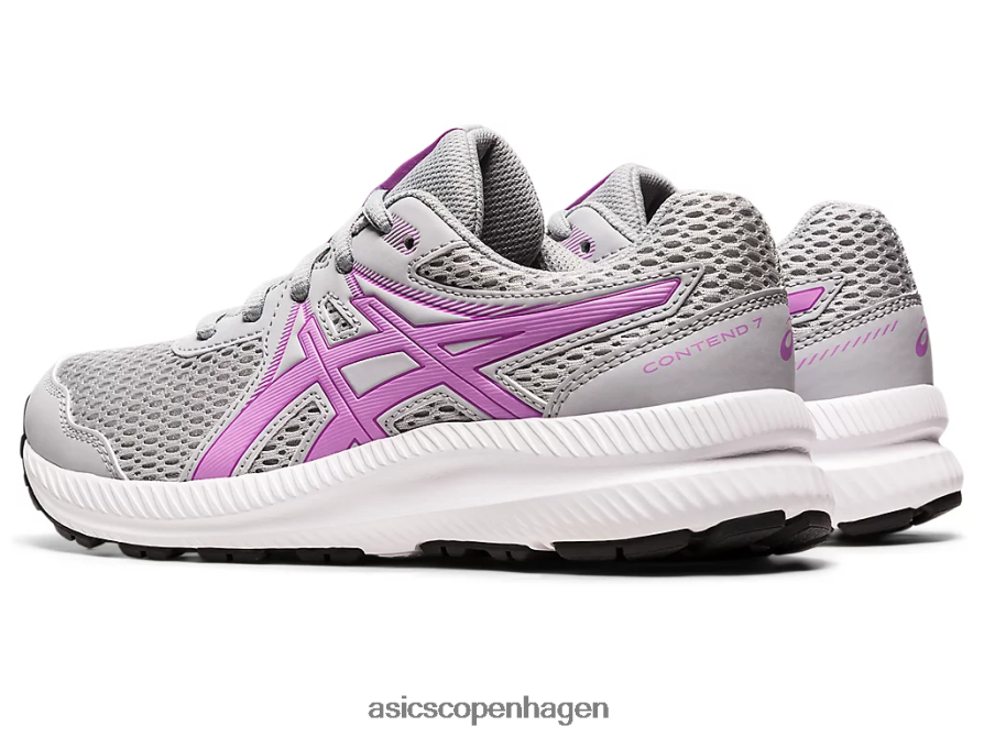 Asics kæmpe 7 klasse skole piemontegrå/lavendel glød Z206F64536