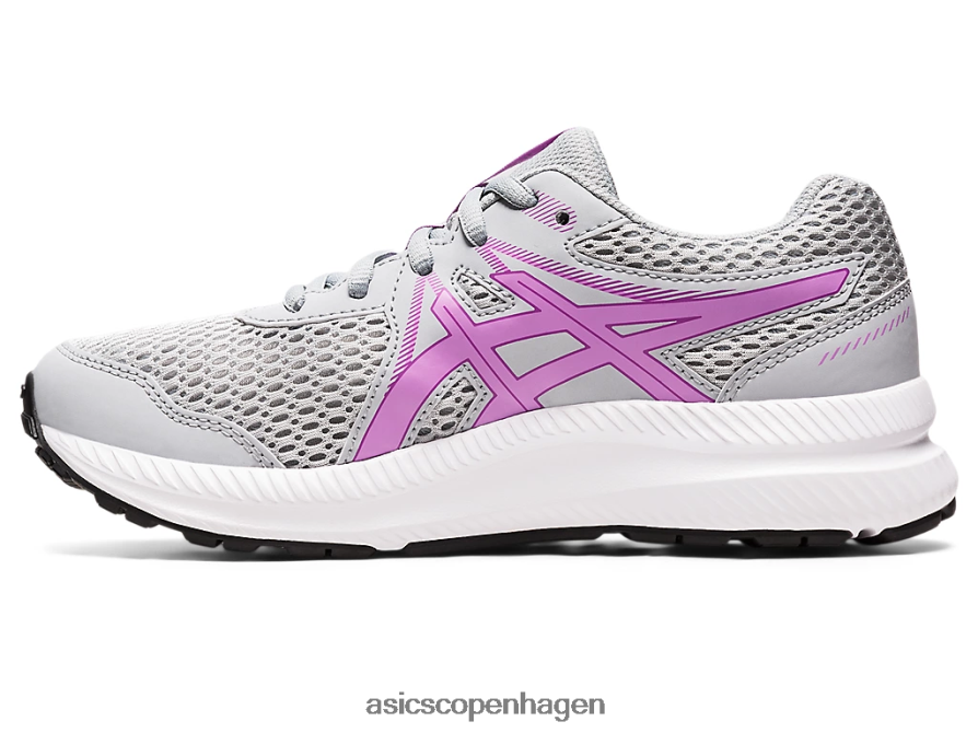 Asics kæmpe 7 klasse skole piemontegrå/lavendel glød Z206F64536