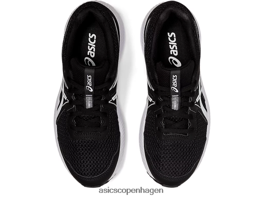 Asics kæmpe 7 klasse skole sort hvid Z206F64542
