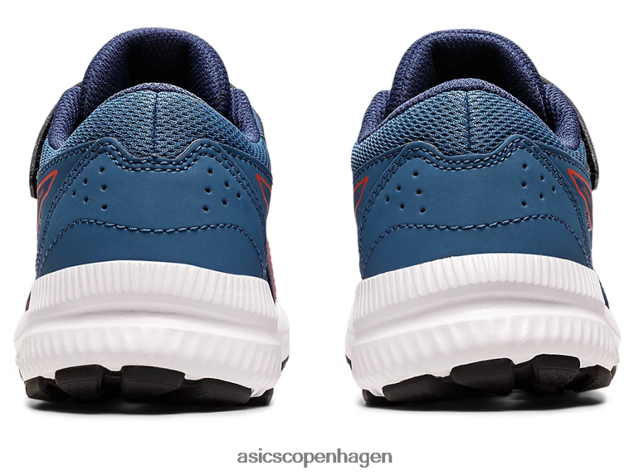 Asics kæmpe 8 førskole azurblå/cherrytomat Z206F64398