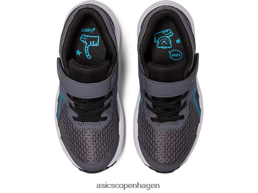 Asics kæmpe 8 førskole bærer grå/øblå Z206F64241