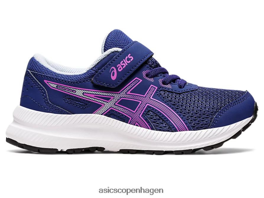 Asics kæmpe 8 førskole dyk blå/orkidé Z206F64396