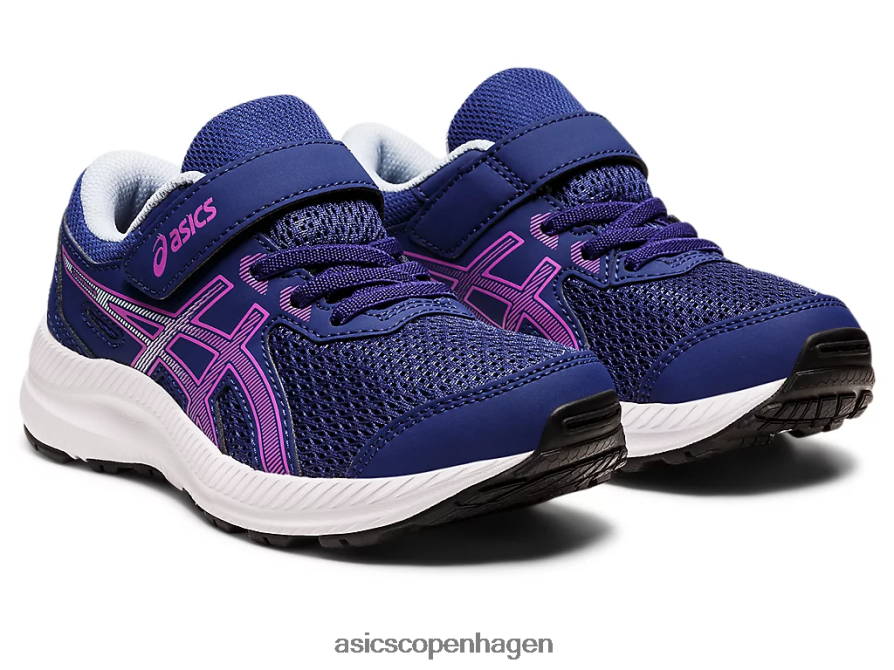 Asics kæmpe 8 førskole dyk blå/orkidé Z206F64396