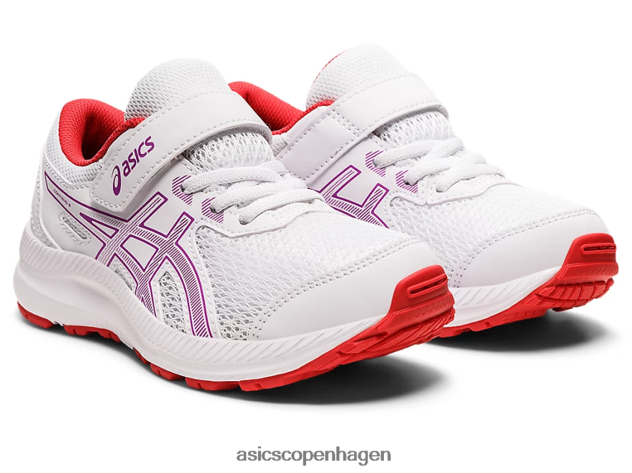 Asics kæmpe 8 førskole hvid/orkidé Z206F64403