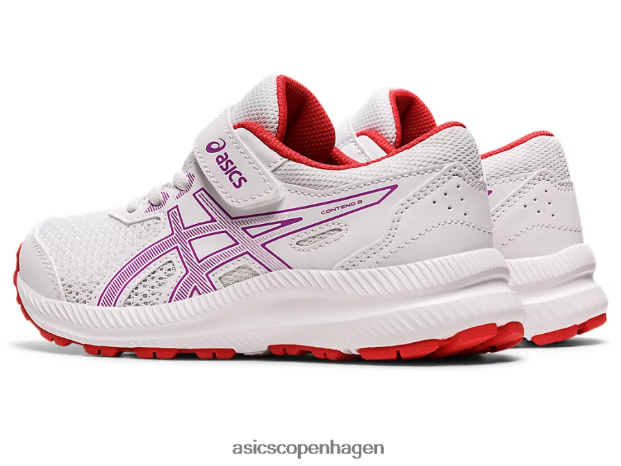 Asics kæmpe 8 førskole hvid/orkidé Z206F64403