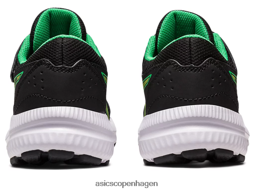 Asics kæmpe 8 førskole sort/limeskal Z206F64243