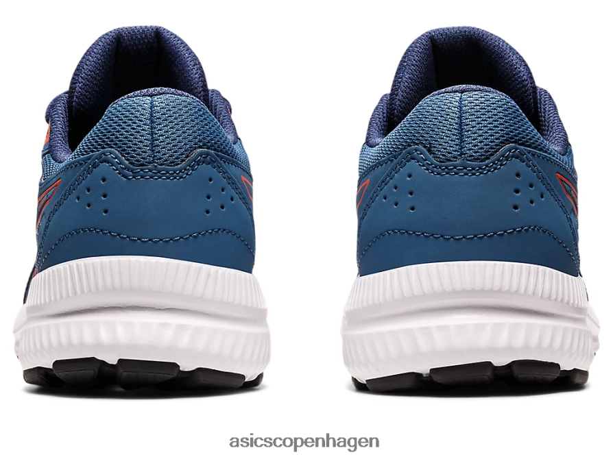 Asics kæmpe 8 klasse skole azurblå/cherrytomat Z206F64409