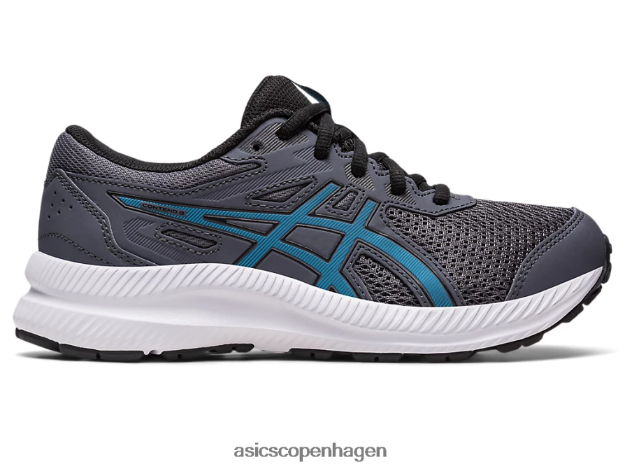 Asics kæmpe 8 klasse skole bærer grå/øblå Z206F64245