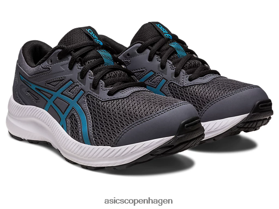 Asics kæmpe 8 klasse skole bærer grå/øblå Z206F64245