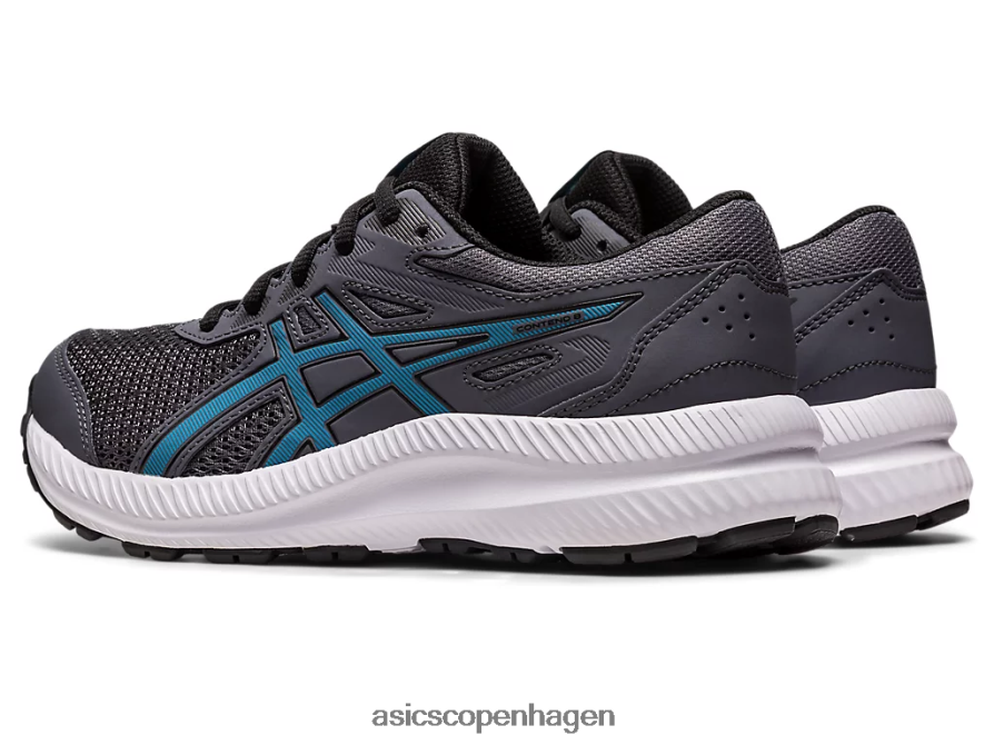 Asics kæmpe 8 klasse skole bærer grå/øblå Z206F64245