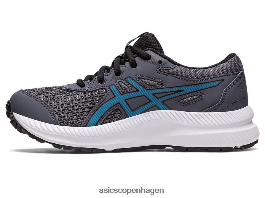 Asics kæmpe 8 klasse skole bærer grå/øblå Z206F64245