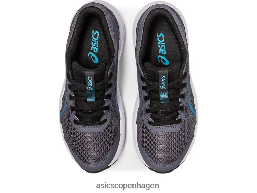 Asics kæmpe 8 klasse skole bærer grå/øblå Z206F64245