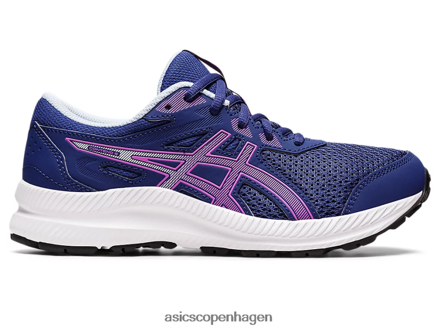Asics kæmpe 8 klasse skole dyk blå/orkidé Z206F64399