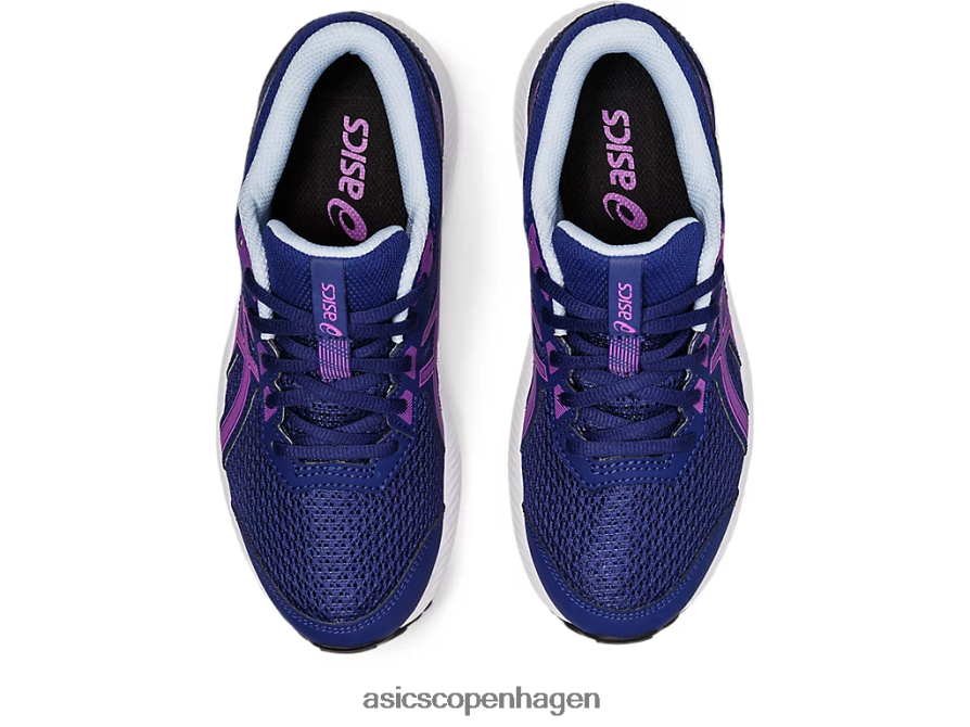 Asics kæmpe 8 klasse skole dyk blå/orkidé Z206F64399