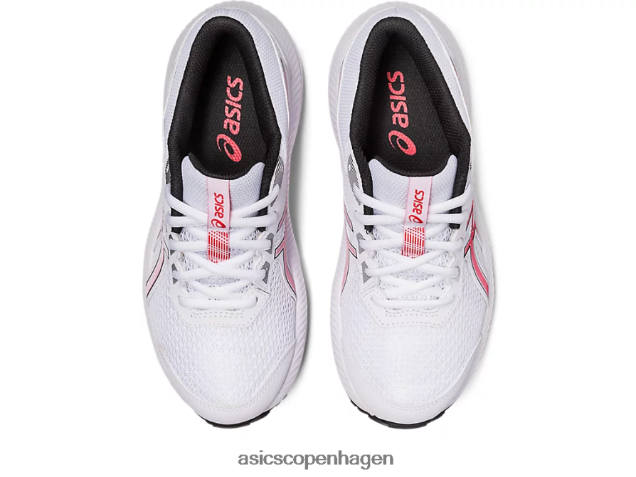 Asics kæmpe 8 klasse skole hvid/elektrisk rød Z206F64281