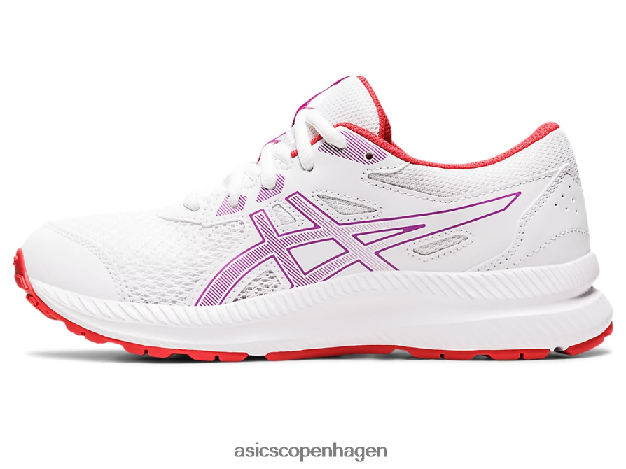 Asics kæmpe 8 klasse skole hvid/orkidé Z206F64404