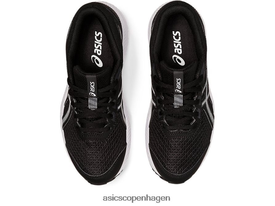Asics kæmpe 8 klasse skole sort hvid Z206F64395
