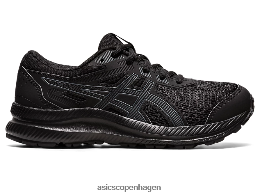 Asics kæmpe 8 klasse skole sort/bæregrå Z206F64402
