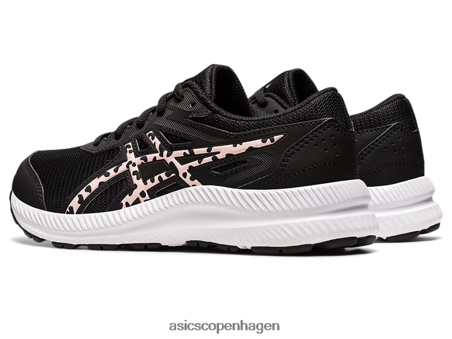 Asics kæmpe 8 klasse skole sort/frosted rose Z206F64400