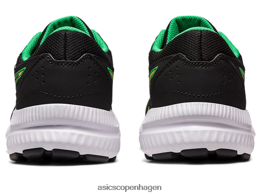 Asics kæmpe 8 klasse skole sort/limeskal Z206F64246