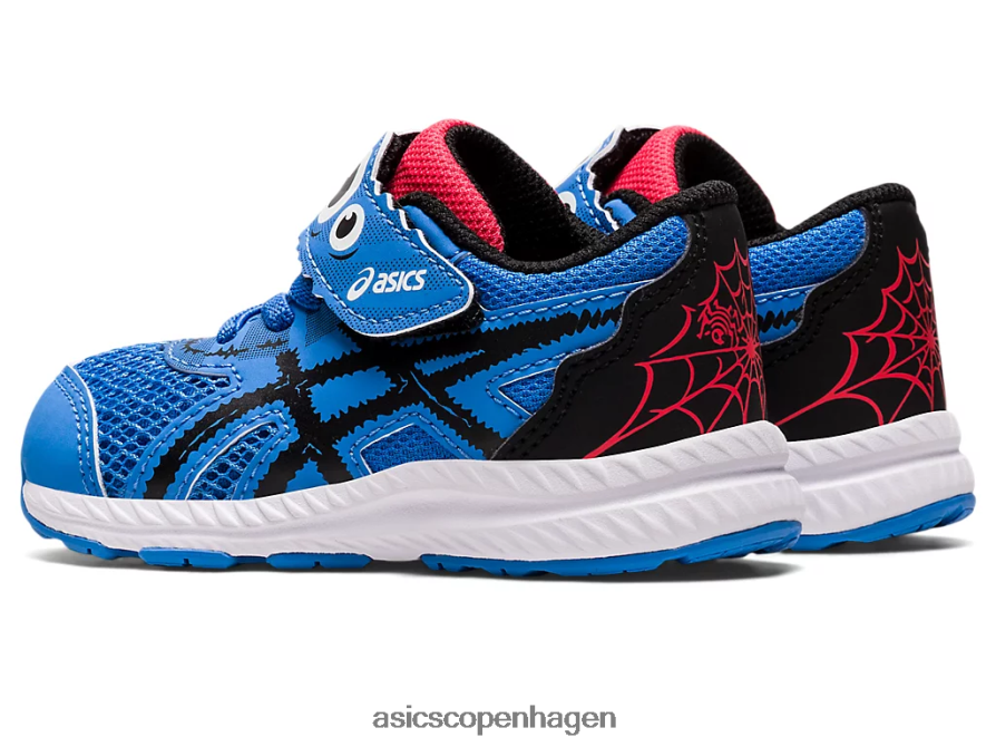 Asics kæmpe 8 småbørnsstørrelse skolegård blå kyst/sort Z206F64407