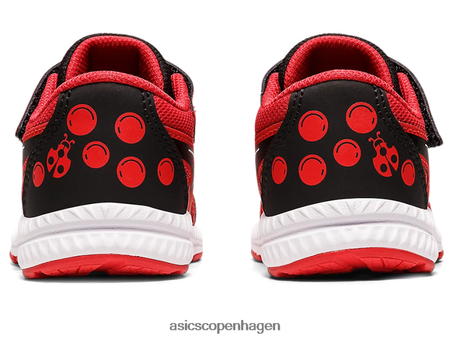 Asics kæmpe 8 småbørnsstørrelse skolegård klassisk rød/sort Z206F64412