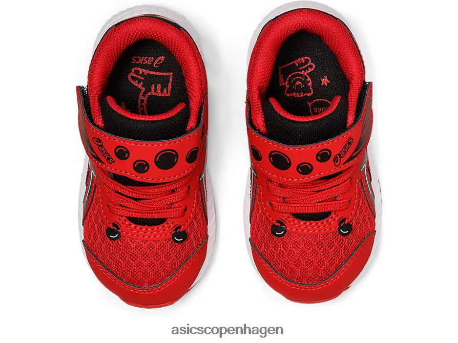 Asics kæmpe 8 småbørnsstørrelse skolegård klassisk rød/sort Z206F64412