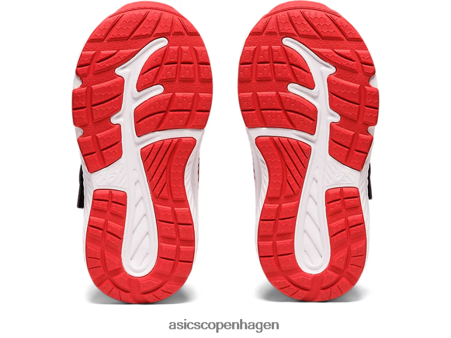 Asics kæmpe 8 småbørnsstørrelse skolegård klassisk rød/sort Z206F64412