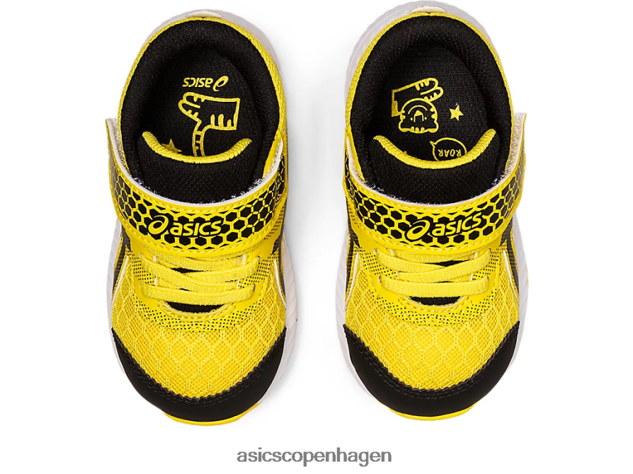 Asics kæmpe 8 småbørnsstørrelse skolegård levende gul/sort Z206F64406