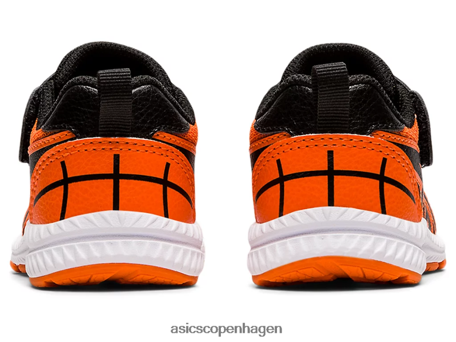 Asics kæmper med 7 småbørnsstørrelse habanero/sort Z206F64521