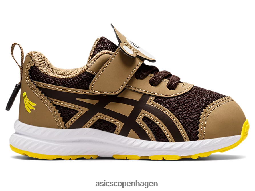 Asics kæmper med 7 småbørnsstørrelse kaffe/kaffe Z206F64483