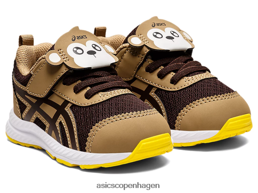 Asics kæmper med 7 småbørnsstørrelse kaffe/kaffe Z206F64483