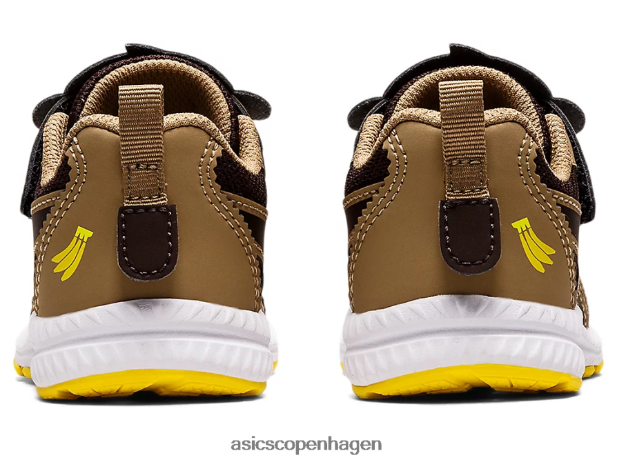 Asics kæmper med 7 småbørnsstørrelse kaffe/kaffe Z206F64483