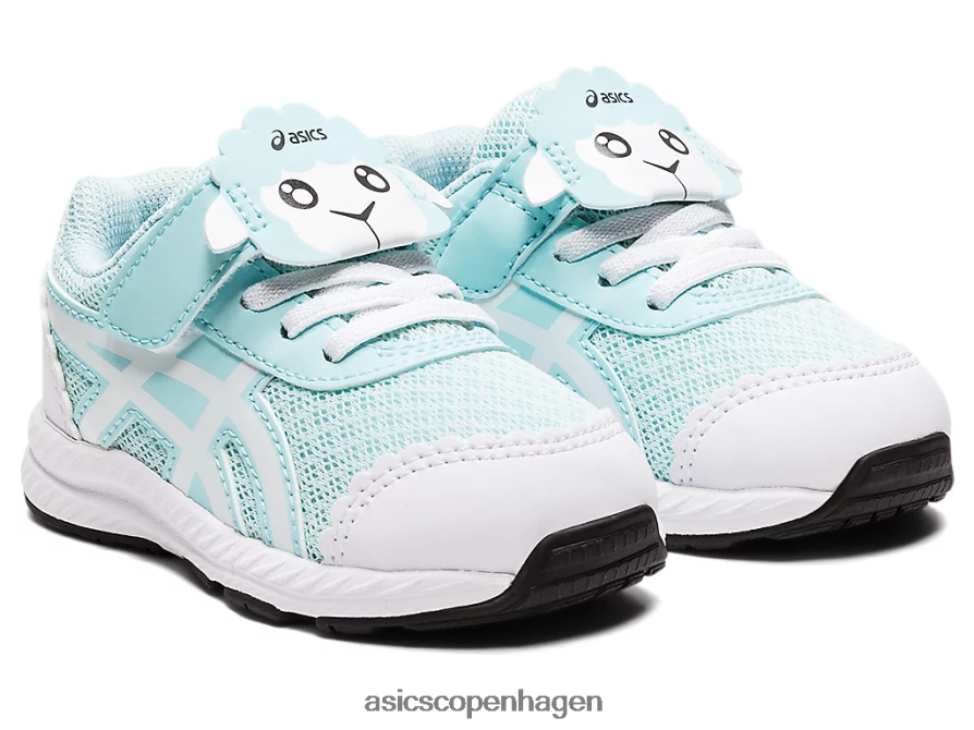 Asics kæmper med 7 småbørnsstørrelse klar blå/hvid Z206F64470