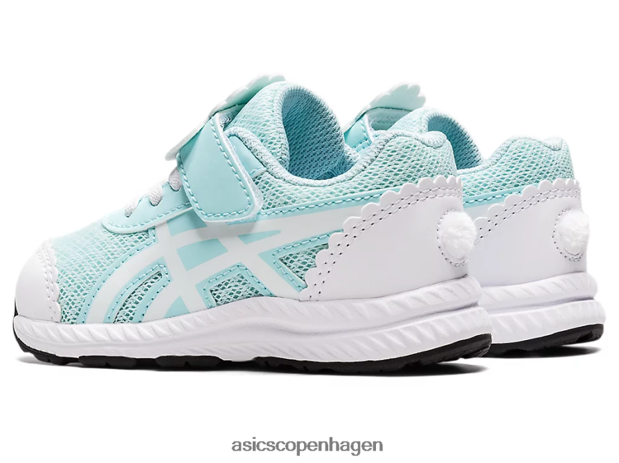 Asics kæmper med 7 småbørnsstørrelse klar blå/hvid Z206F64470