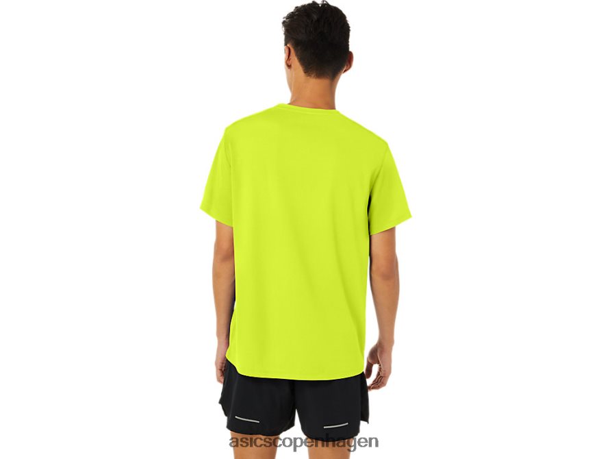 Asics la marathon kortærmet sikkerhedsgul Z206F61625