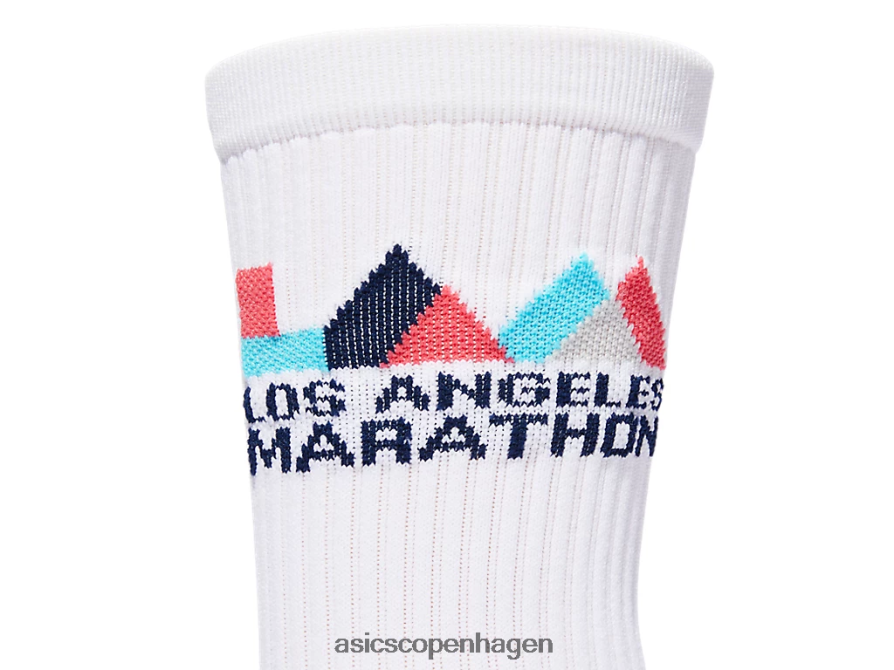Asics lam crew sokker strålende hvid Z206F61613