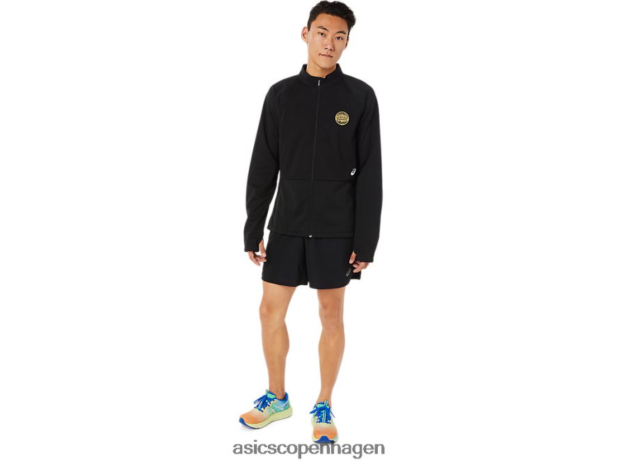 Asics lam jakke ydeevne sort Z206F61624