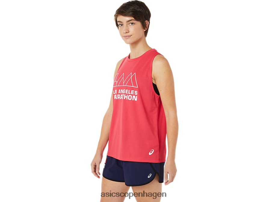 Asics lam ready-set ii singlet pixel pink Z206F63614