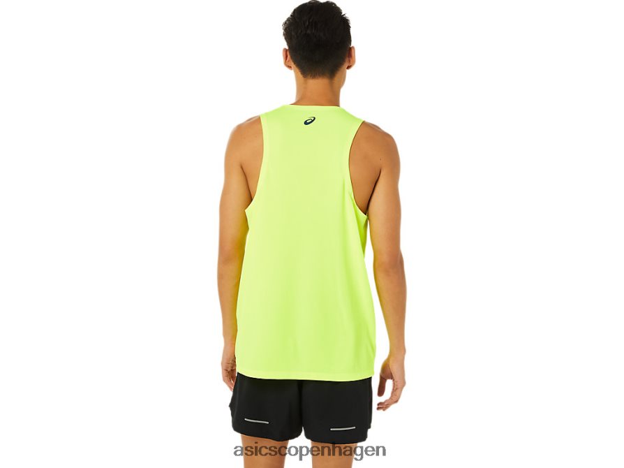 Asics lam ready-set ii singlet sikkerhedsgul Z206F61619