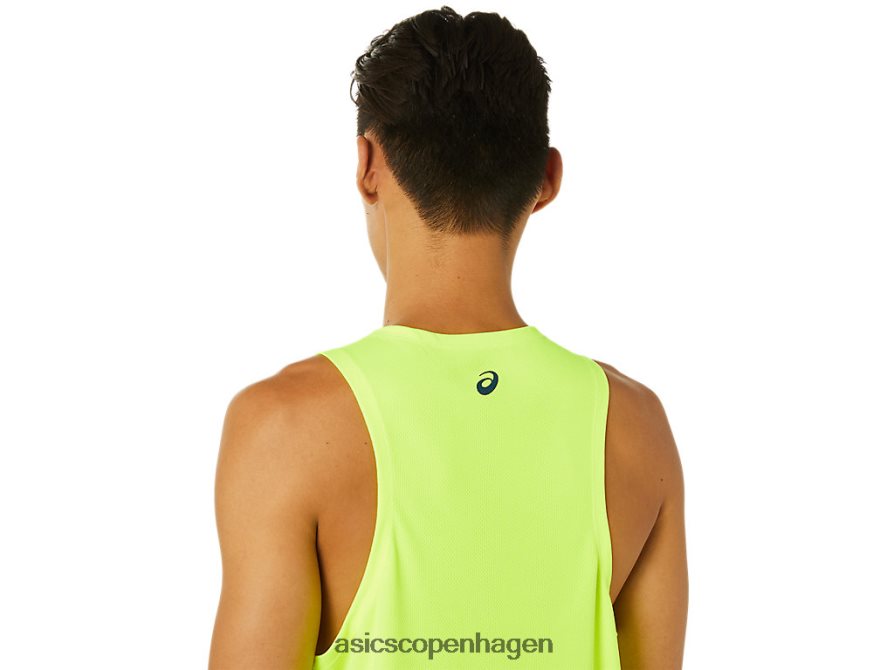 Asics lam ready-set ii singlet sikkerhedsgul Z206F61619