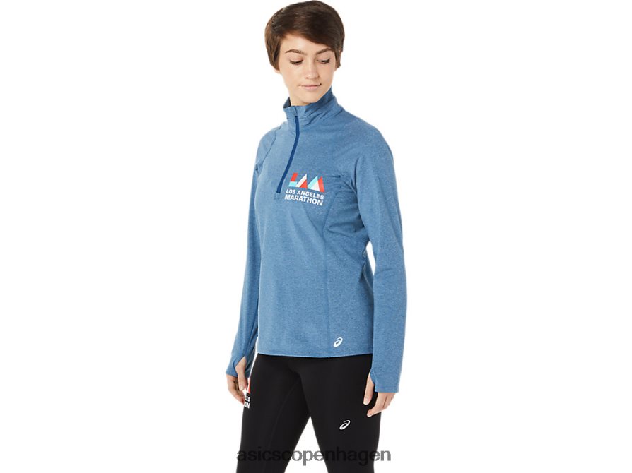 Asics lam thermopolis halv lynlås mako blå lyng Z206F63652