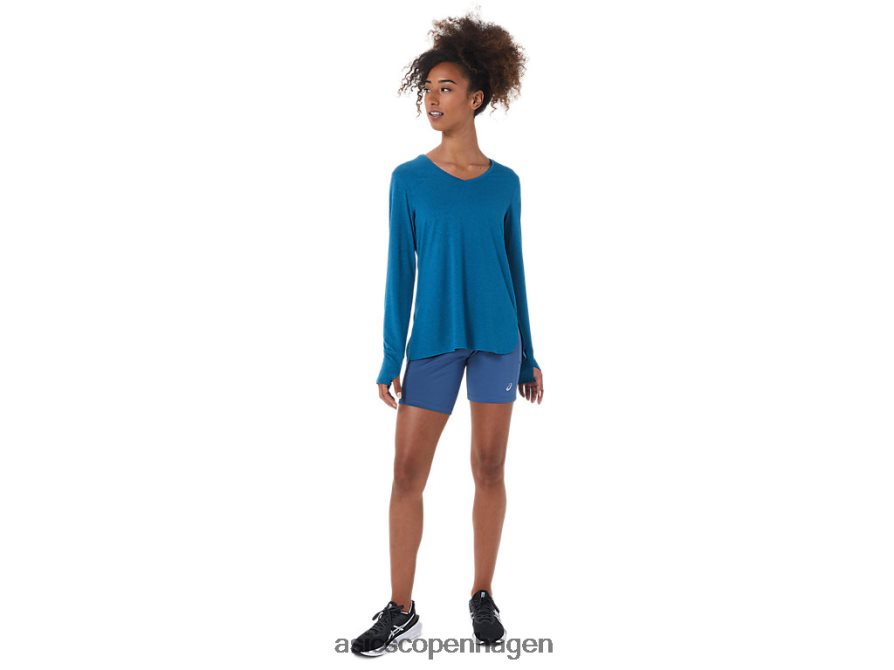 Asics langærmet lyng top dybhavs krikand lyng Z206F62795