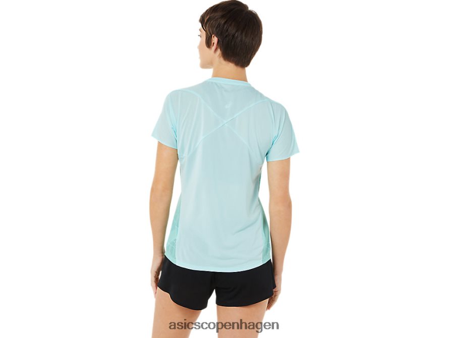 Asics let kortærmet top klar blå Z206F63263