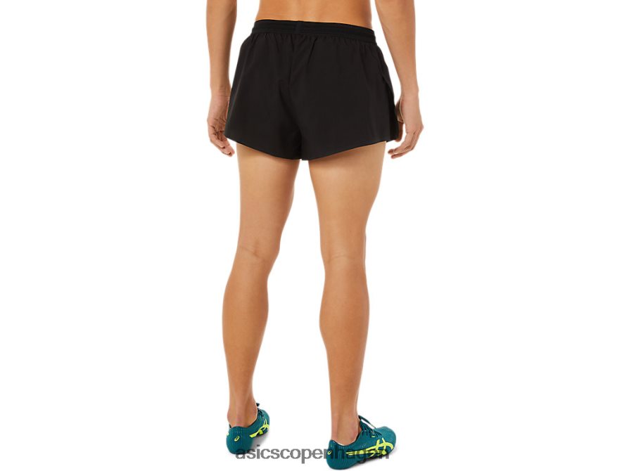 Asics let mesh vævet kort ydeevne sort Z206F61399